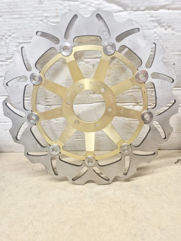 Honda VFR400 Nc30 Front Brake Discs Wavey Race - Image 4 of 4