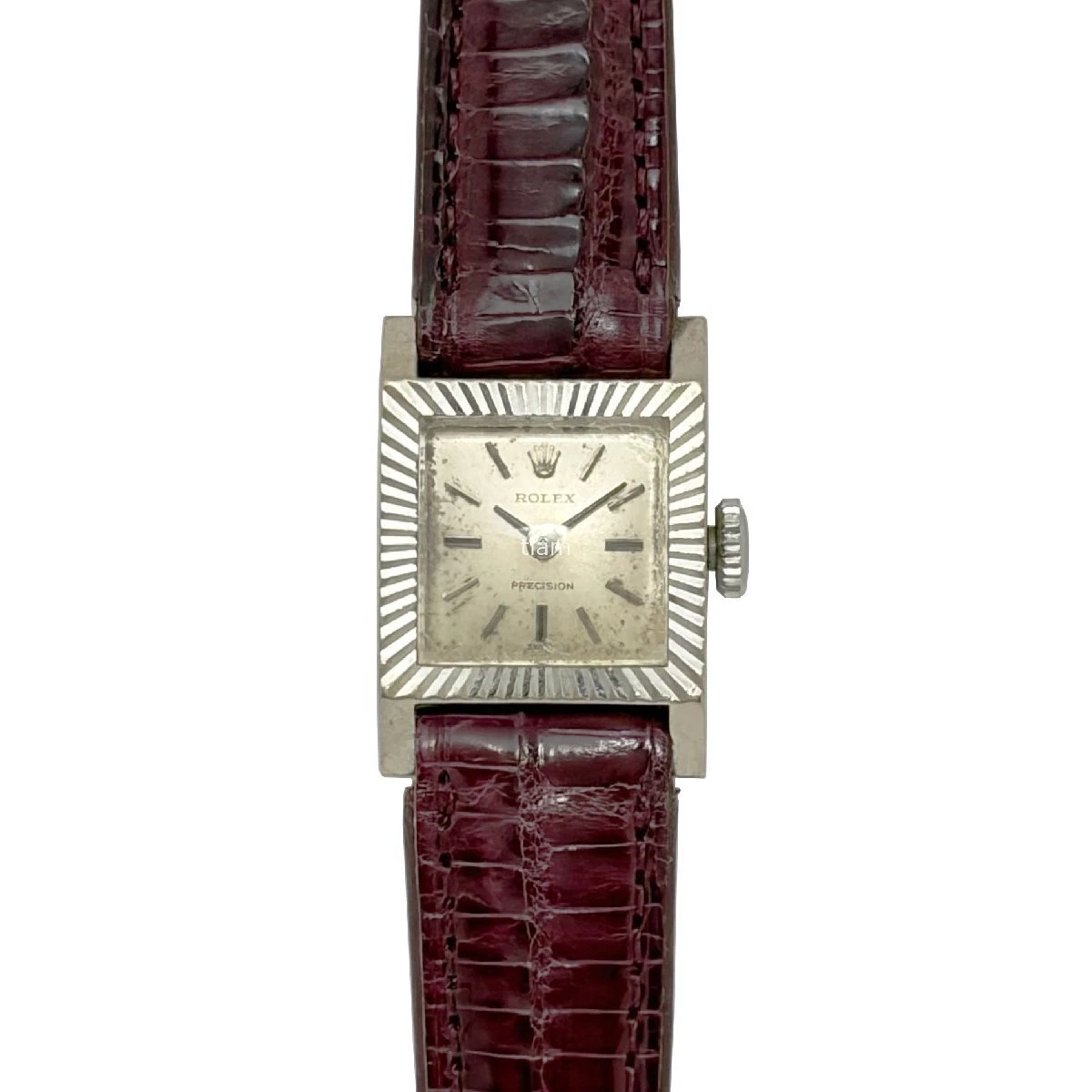 最終値下げ　ROLEX プレシジョン2157アフターダイヤ手巻きcal.1400 ROLEX（ロレックス） ROLEX 2157 プレシジョン K18WG Cal.1400 手巻き