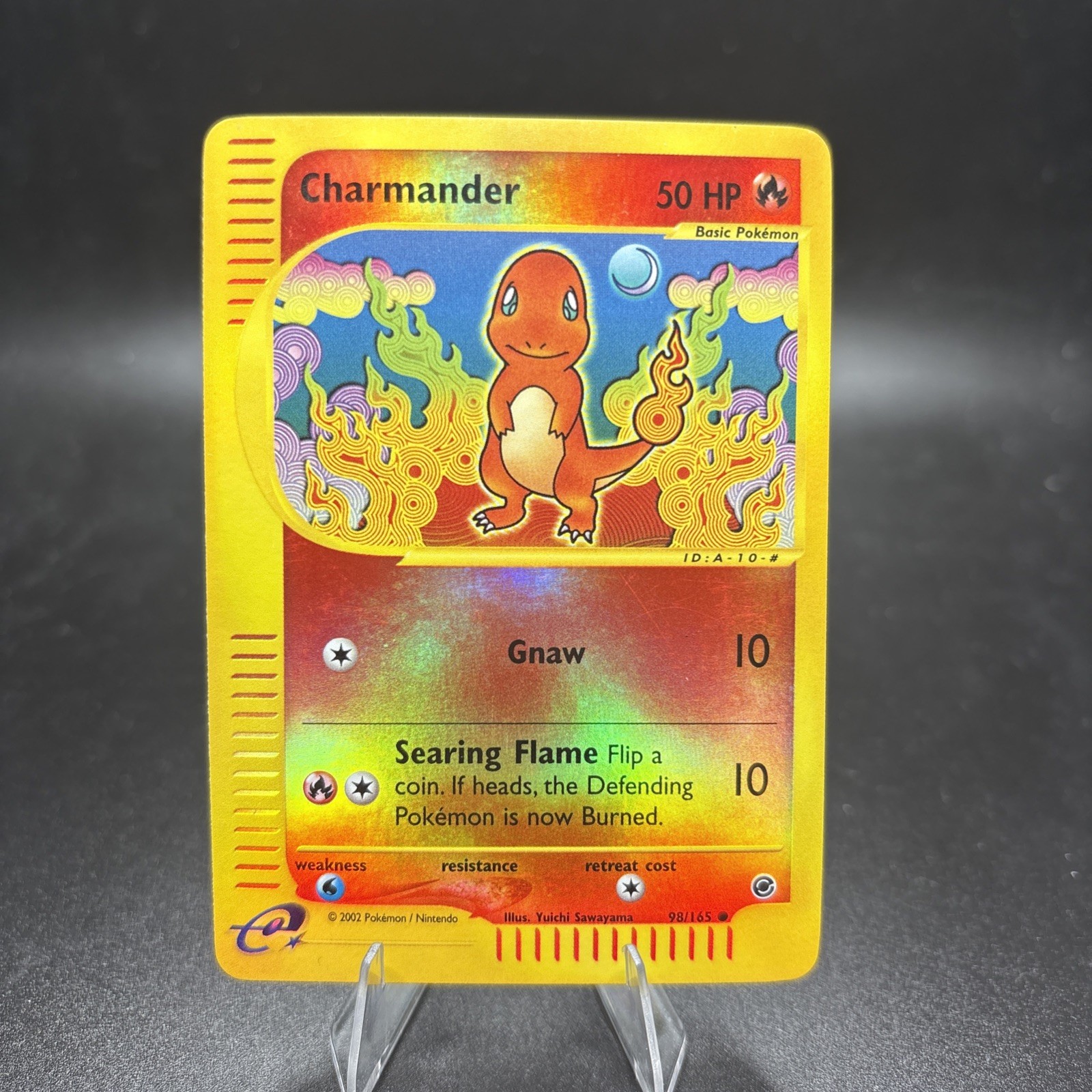 2002 Pokemon Expedition Charmander Reverse Holo Foil #98 /165 NM -j