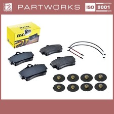 Bremsbeläge + WK + Dämpfungsbleche für PORSCHE 996 Carrera HINTEN