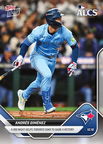 2025 Topps Now 879 Andrés Giménez