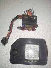 1996-04 GMC S10 CHEVY Sonoma S15  Dash Dashboard  Fusebox Fuse Box W Black Cover