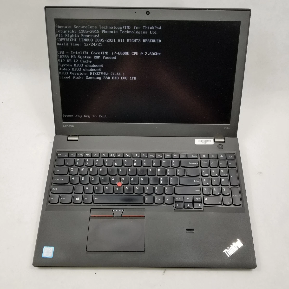 Lenovo Intel Core i7 6th Gen. 16 GB RAM PC Laptops & Netbooks for