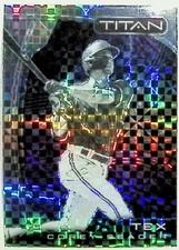 2022 PANINI CHRONICLES TITAN #23 COREY SEAGER BUILDING BLOCKS PRIZM NM-MT