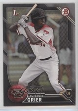2016 Bowman Draft Draft Picks Silver 190/499 Anfernee Grier #BD-11 0a3