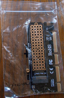 M.2 NVMe SSD zu PCI Express x16 Adapter
