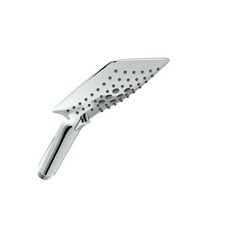 Bristan Chrome Large Square 3 Function Push Buttonm Shower Handset - HAND21-C