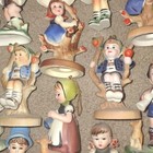 12 VINTAGE 60/70s PLASTIC GOEBEL HUMMEL FIGURINES ORNAMENTS MADE CHINA HONG CONG — photo 8