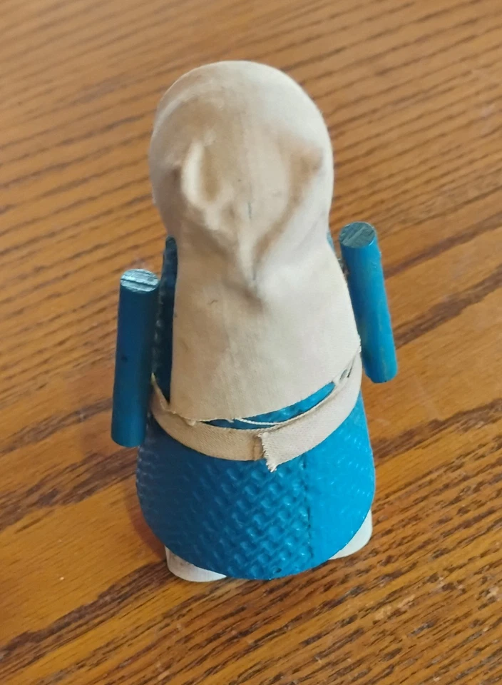 Wilson Walkies Enfermera Rampa Caminante Brazos Movibles Hecho en EE. UU. 1930 Azul De Colección Foto 3 de 4