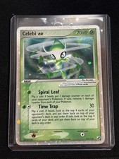Pokémon TCG 2005 Celebi ex Unseen Forces Holo Card 117/115 Secret Rare MP on eBay