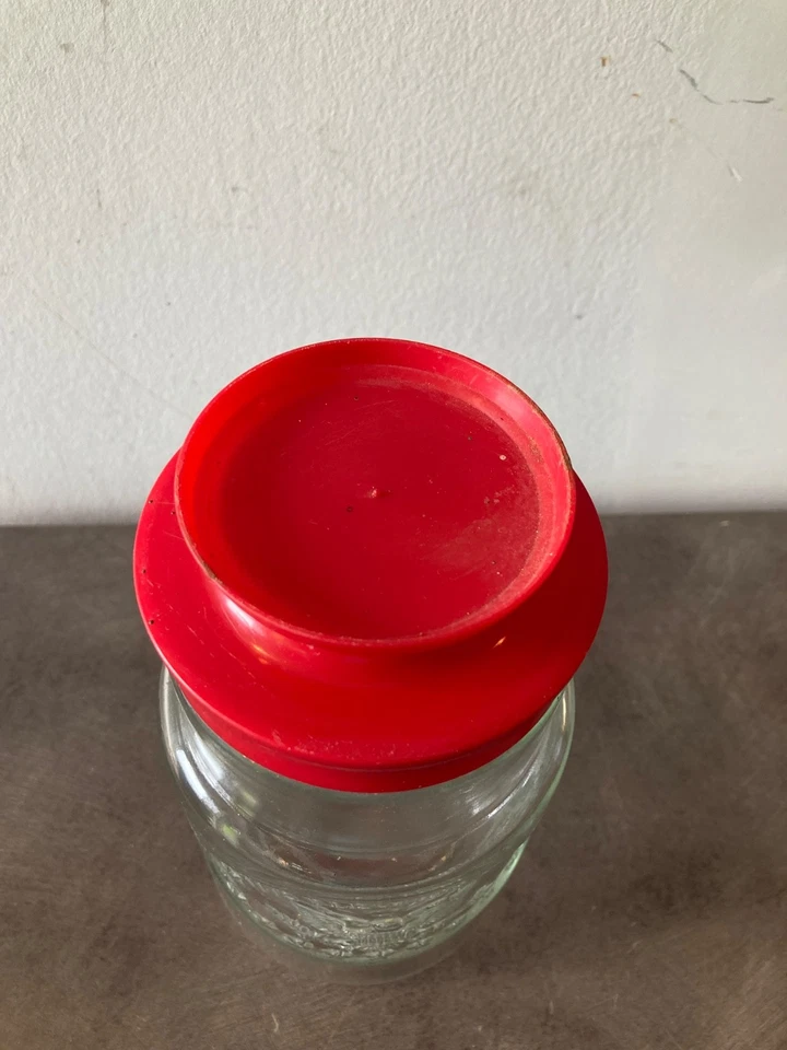 Tarro de colección Anchor Hocking 1776 ELECCIÓN 1976 Águila Bicentenaria, con tapa roja 8" Foto 3 de 3