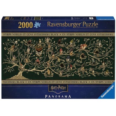 Ravensburger 2000 Teile Puzzle Harry Potter schwarz Stammbaum