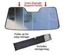 Premium Folding Custom Fit Sun Shade & bag for CAMARO Heat Shield Made in USA