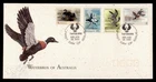 DR WHO 1991 AUSTRALIA FDC WATER BIRD COMBO $1 R66851