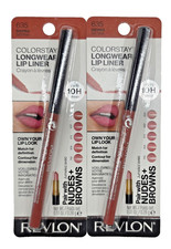 2 pack Revlon Colorstay Longwear Lip Liner UP TO 10H- 635 SIENNA