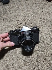 GAF L-CM 35mm Film Camera  - Untested