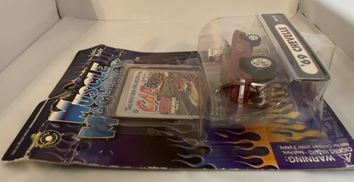Muscle Machines '69 Chevelle Red Diecast Car 1:64 Scale NEW Collectible C19 - Picture 5 of 6