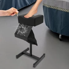 Pedicure Stool Chair Beauty Salon Lift Stool Footrest Nail Bench W/Cleaning Fan~