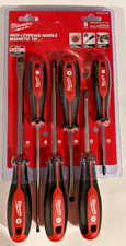 Milwaukee Multi-Bit Screwdriver Set with Cushion Grip 6 Piece