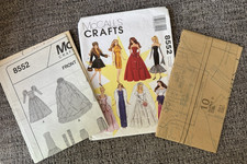 VTG McCALL'S 8552-11 " TEEN GIRL DOLL BARBIE CLOTHES SEWING PATTERN New Uncut