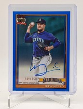 Topps 2026 Series 1 Luis Castillo Auto On Card Blue /150 1991 Autograph 75th
