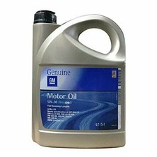 Olio Motore Opel GM 5w30 Acea C3 Dexos2 5litri originale Opel gm dexos2 