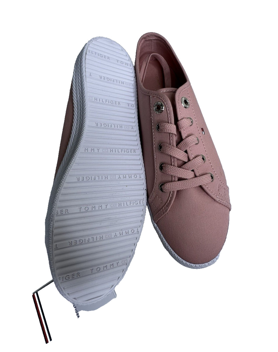 Tommy Hilfiger Essential Vulcanized Sneaker Size 39 Brand New Colour Pink image 4