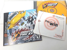 Crazy Taxi 2 (Sega Dreamcast, 2001) *Complete CIB - Tested - Fast Ship*