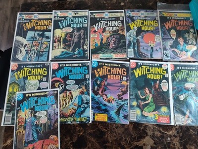 The Witching Hour DC Comic Book Lot Of 12 Mid To High Grade 