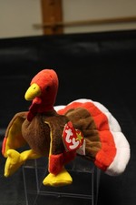 TY Beanie Baby – GOBBLES the Turkey (5.5 in)