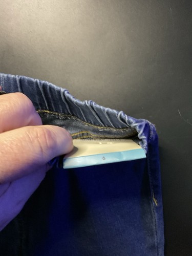 Cat And Jack Size 6 Girls Jeans With Adjustable Waistband Brand New Never Used - Picture 6 of 11
