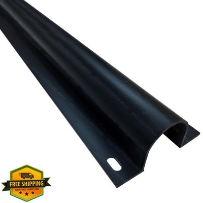 Electriduct 2'' Black Wire Guard Raceway 5x58'' Sticks