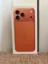 Apple iPhone 17 Pro Max Cosmic Orange 256GB - EMPTY BOX ONLY with Manual