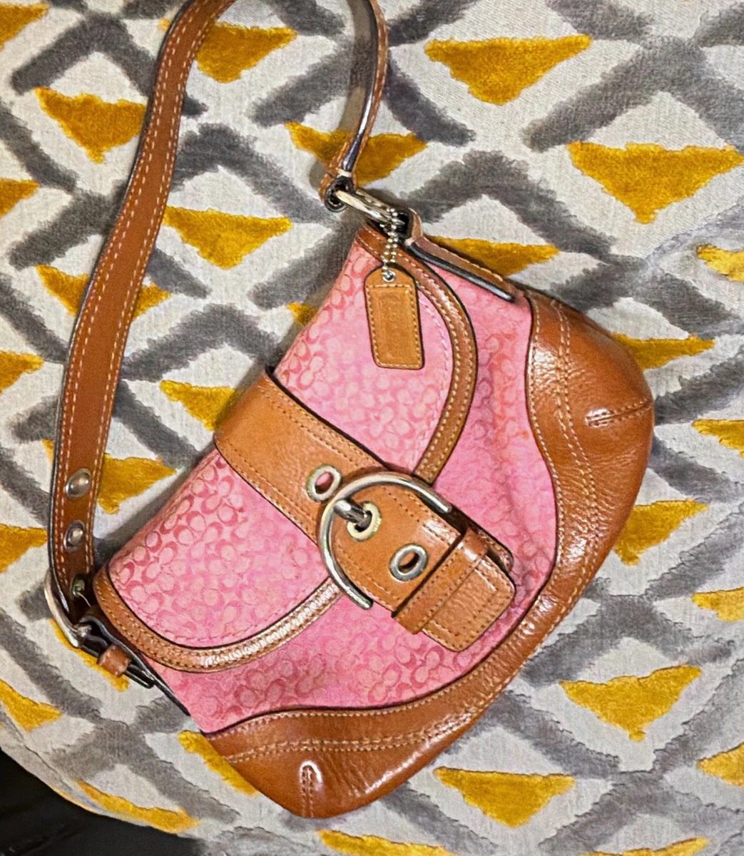Coach Pink Soho Handbag for sale | eBay