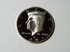 2008 S PROOF CLAD KENNEDY HALF DOLLAR FROM PROOF SET WITH FREE SHIPPING 2008 S PROOF CLAD KENNEDY HALF DOLLAR FROM PROOF SET WITH FREE SHIPPING