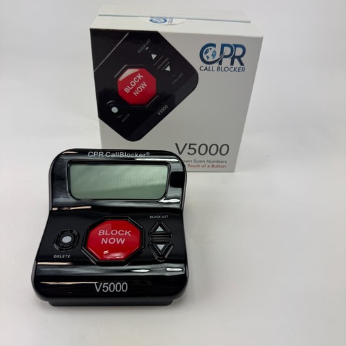 CPR V5000 Call Blocker for Landline Phones - Block Robocalls and Spam Calls
