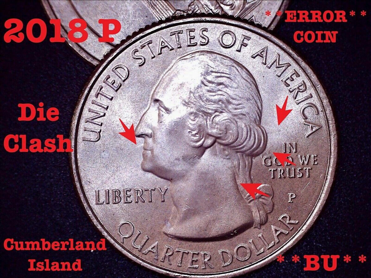 2018 P Cumberland Island Georgia ATB Quarter Error -Die 2018 P Cumberland Island Georgia ATB Quarter Error -Die