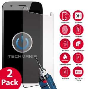 For Sharp Aquos Ever Sh 02j 2 Pack Tempered Glass Screen Protector Ebay