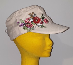 ladies floral baseball caps