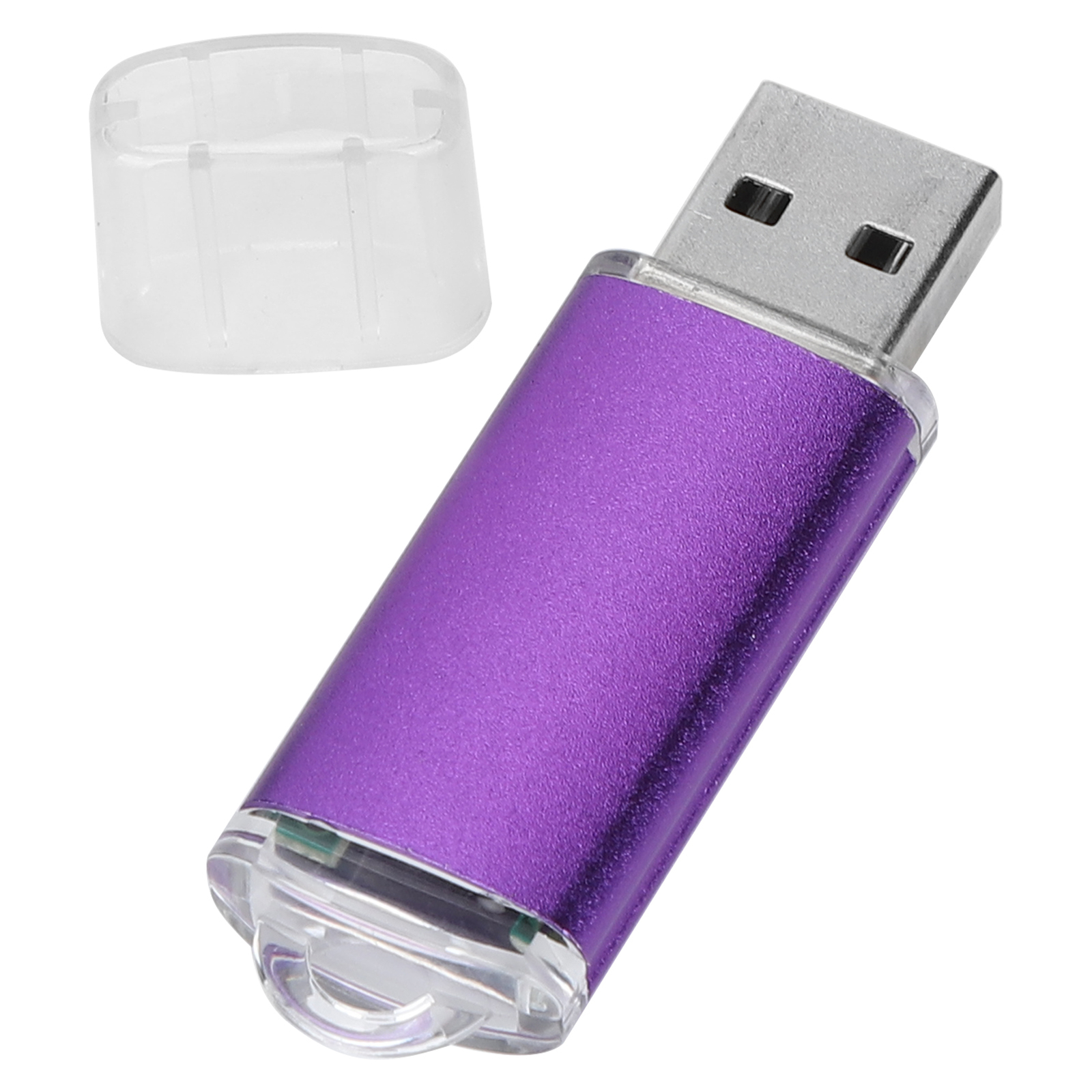 Transparent USB Flash Drive Portable Storage for Phones and PCs-image