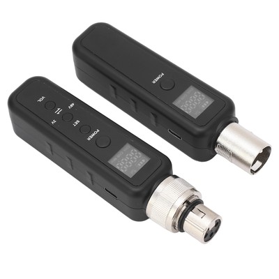 Wireless Mic Transmitter Receiver And ABS Mic Wireless XLR Transmitter Hot
