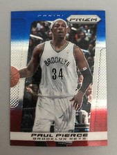 Paul Pierce 2013-14 Prizm Blue White & Red Mosaic Monster Box