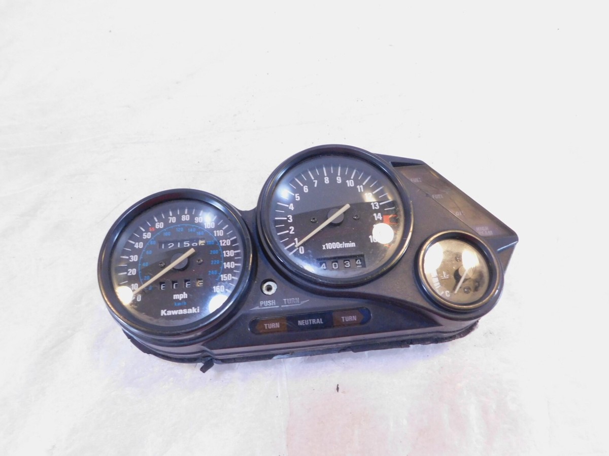 1990-1993 Kawasaki Ninja ZX6 ZX600D Speedo Speedometer Meter Tach