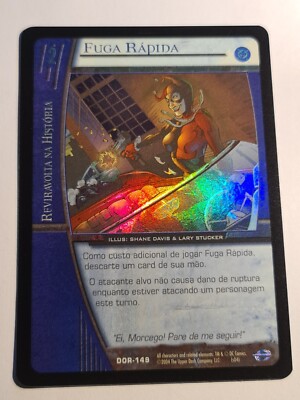 Fast Getaway Vs System DOR-149 PORTUGUESE FOIL 2004 1st ED NM #050