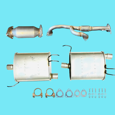 Flex Pipe, Converter & Mufflers 2009 Acura TL 3.7L SH-AWD  (Except: Resonator)