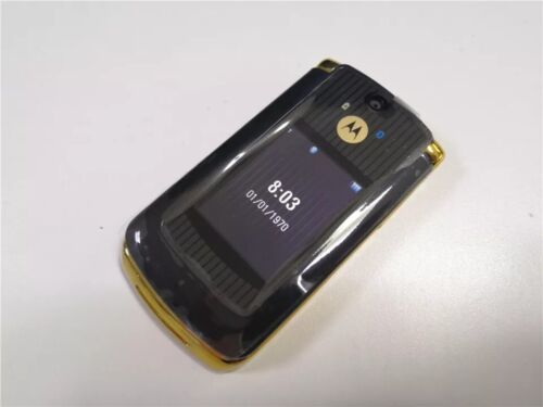 TELEFONO CELLULARE MOTOROLA RAZR2 V8 LUXURY BLACK 2GB GSM FOTOCAMERA. - Bild 1 von 5