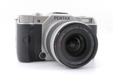   PENTAX Q7 12.4 MP Digital Camera Silver and Black Kit w/ 5-15mm. from JAPAN