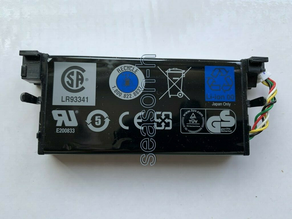 Replacement Battery For Dell PowerEdge H700 H800 & R-Series Servers – 3.7V Li-Ion, 1-Year Warranty