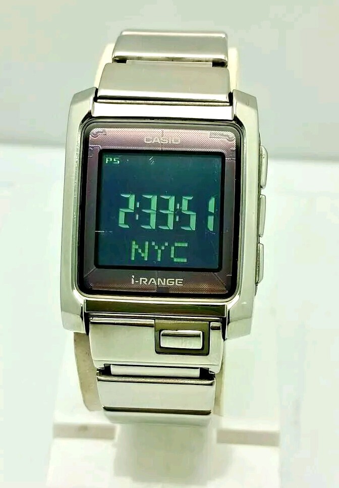 美品 希少 CASIO i-RANGE irw-101   アイレンジ 極美品 CASIO i-RANGE アイレンジ 電波ソーラー IRW-101J - メルカリ