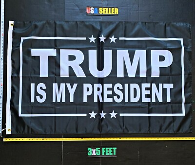 Donald Trump 2024 Flag FREE FIRST CLASS SHIP Don Impeach This Sign USA New 3x5'